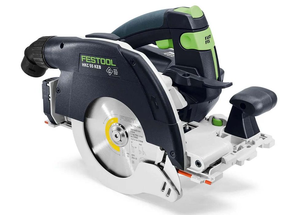 Fierastrau circular manual cu acumulator Festool HKC 55 KEB-Basic, 18V, adancime taiere 0-55mm, lama, 578302