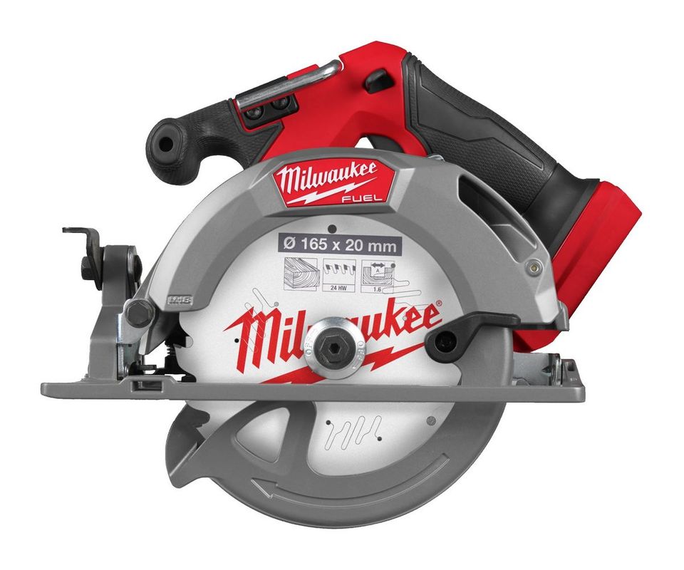 Fierastrau circular Milwaukee M18 FCS552-0X, brushless, lumina LED, panza 165 mm, adaptor pentru aspirator, 4933493588