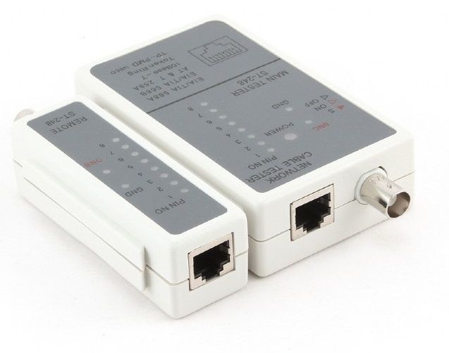 Tester cablu de retea si coaxial