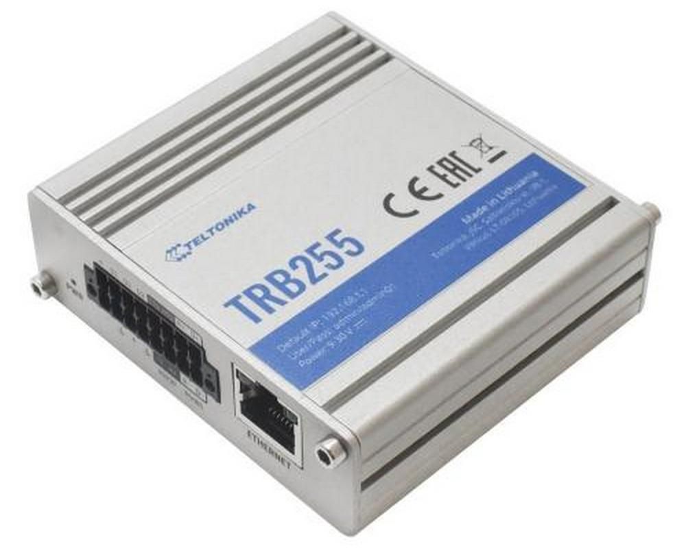 Gateway GSM Industrial pentru M2M, Dual Sim 4G, LAN, RS232, RS458, Teltonika TRB255