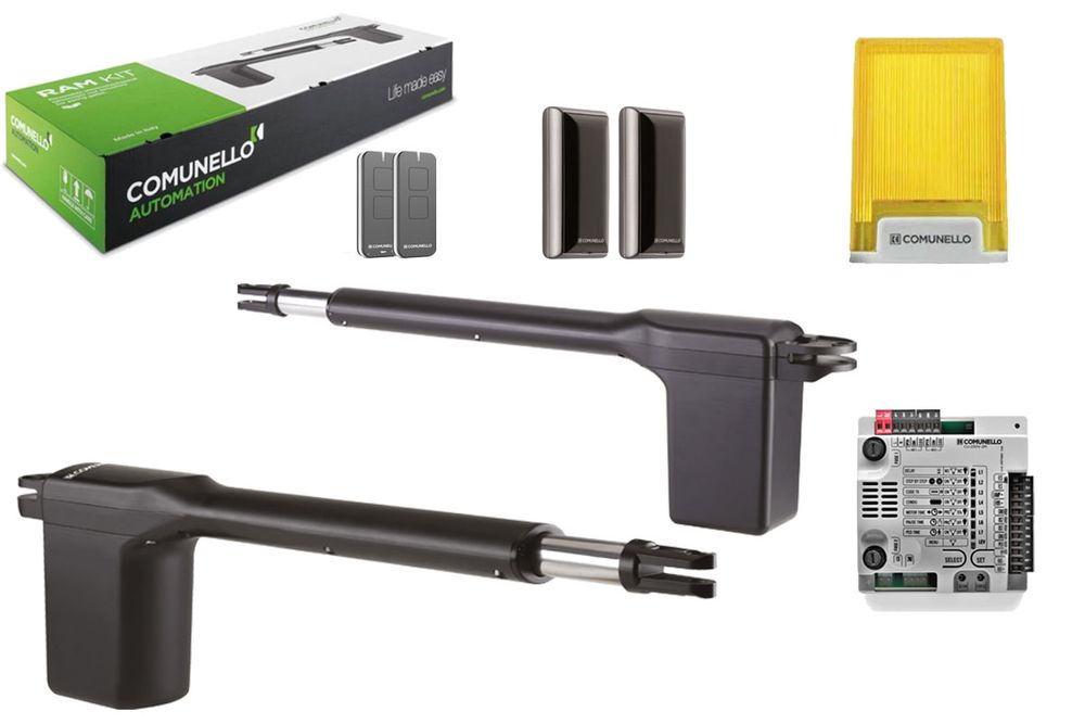 Automatizare pentru porti batante, pana la 2x3m, 2x400kg, 230V, Comunello RAM 300, GKRM3000HB903