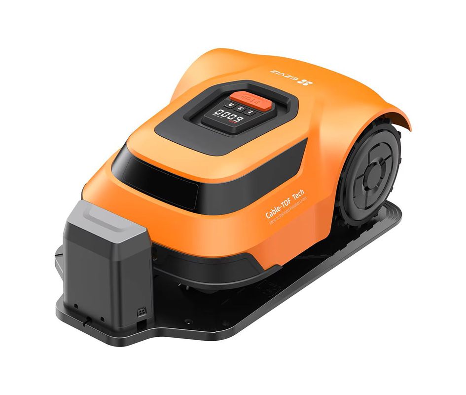 Robot de tuns iarba EZVIZ RM600, IPX6, statie de incarcare, CS-R64-A11