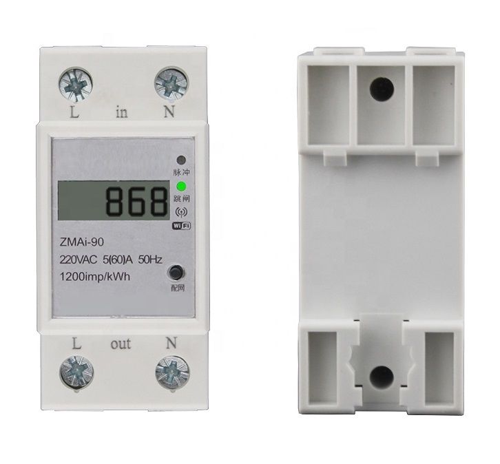 Contor electric monofazic wireless Tuya