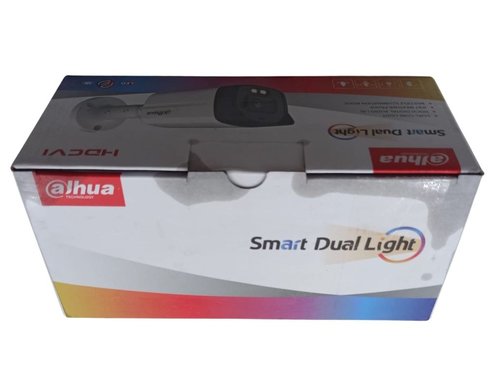 [RESIGILAT] Camera de supraveghere 2MP Full HD, Smart Dual Illuminators, LED si IR 40m, 3.6mm, Microfon, Dahua HAC-HFW1200TLMP-IL-A-0360B-S6-R1