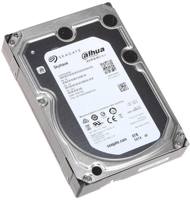 Hard Disk 8 Tb, pentru supraveghere video Seagate SkyHawk ST8000VX002
