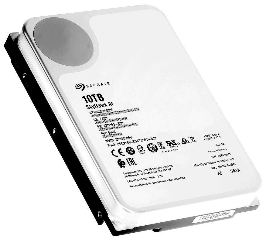 HDD 10TB Seagate Skyhawk AI 7200RPM, SATA III ST10000VE0008