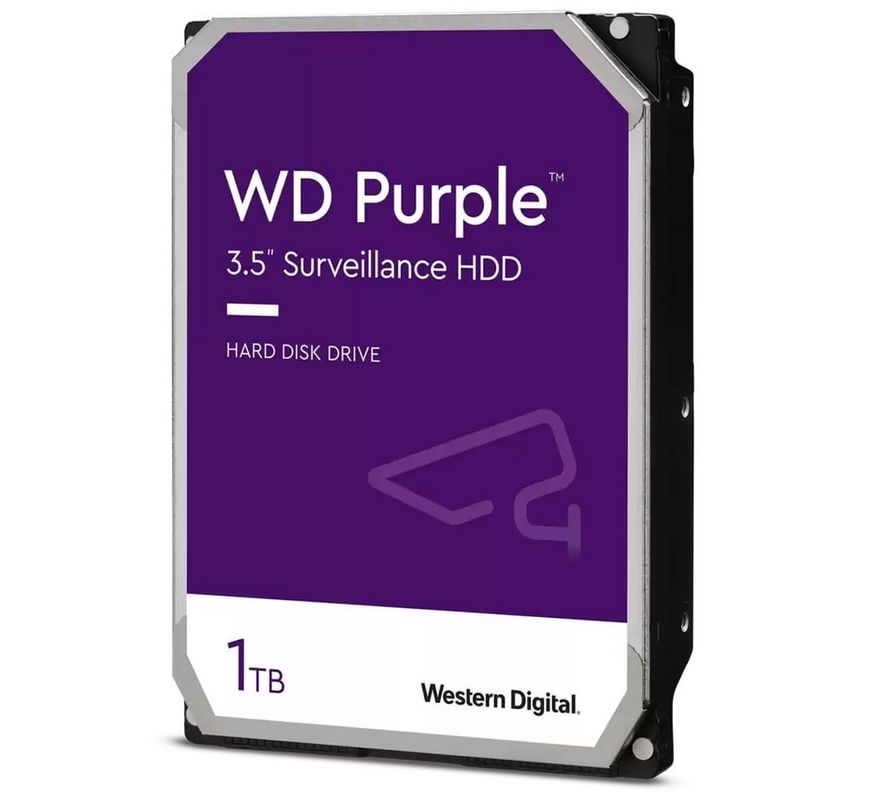 Hard Disk 1 Terra Bytes Western Digital HDD 1TB, 3.5", cache 64MB, WD11PURZ