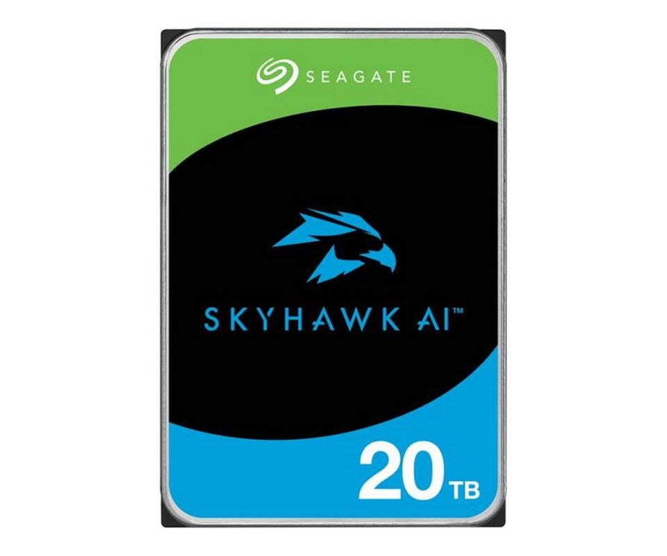 Hard Disk 20 TB Seagate SkyHawk, 7200 rpm, SATA III, cache 512 MB, 3.5 inch, ST20000VE003
