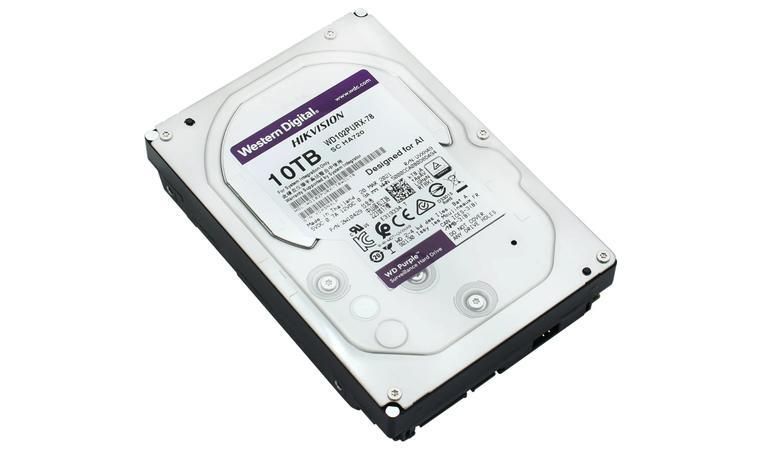 Hard Disk 10 TB Western digital Purple special pentru supraveghere, WD100PURX-78