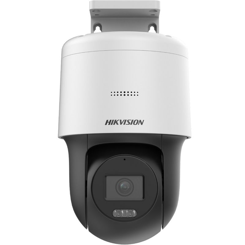 Camera IP Speed Dome PT cu microfon si difuzor, DarkFighter, Full HD, IR si LED alb 30m, PoE, Hikvision DS-2DE2C200MW-DE-F1-S7