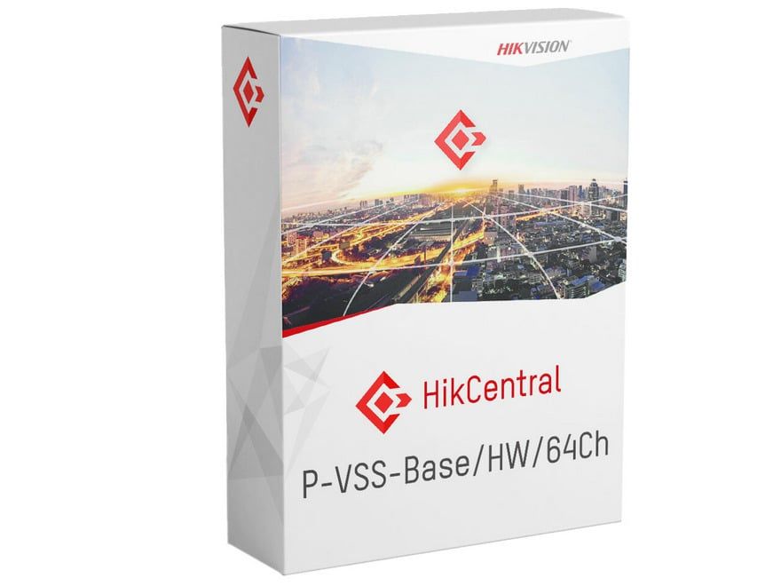 Licenta HikCentral VSS Base pentru 64 camere de supraveghere, stocare principala/auxiliara, HikCentral-P-VSS-64Ch/Base/Promo