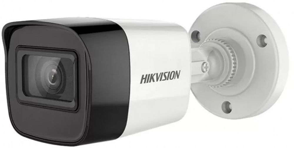 Camera de supraveghere Hikvision DS-2CE16H0T-ITFS-028, 5MP, 2.8mm, Iluminare IR 30m, Microfon, IP67