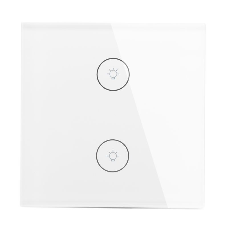 Intrerupator tactil Wifi 2 canale Tuya