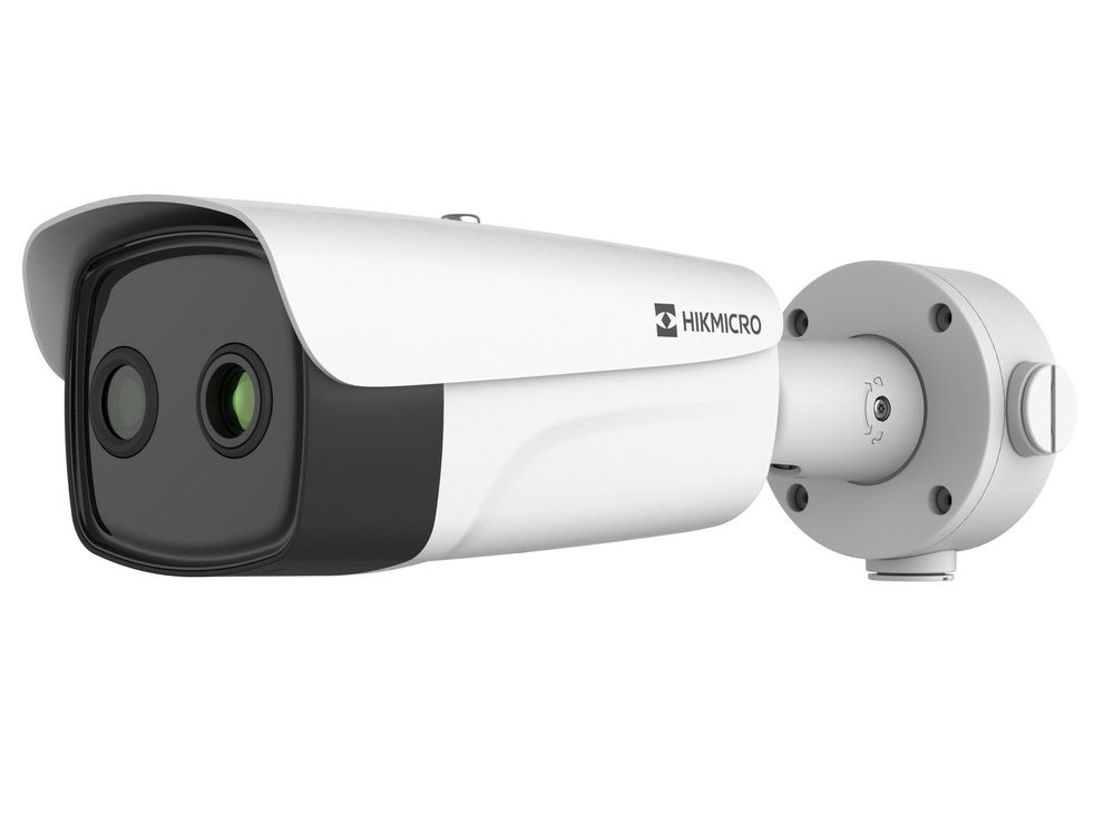 Camera IP termala Bi-spectrala Hikvision, 640x512, 8mm, IR 75m, detectie incendiu, Audio, slot microSD, PoE, IP67, HM-TD2668-25/G1/T3Y - PROIECT