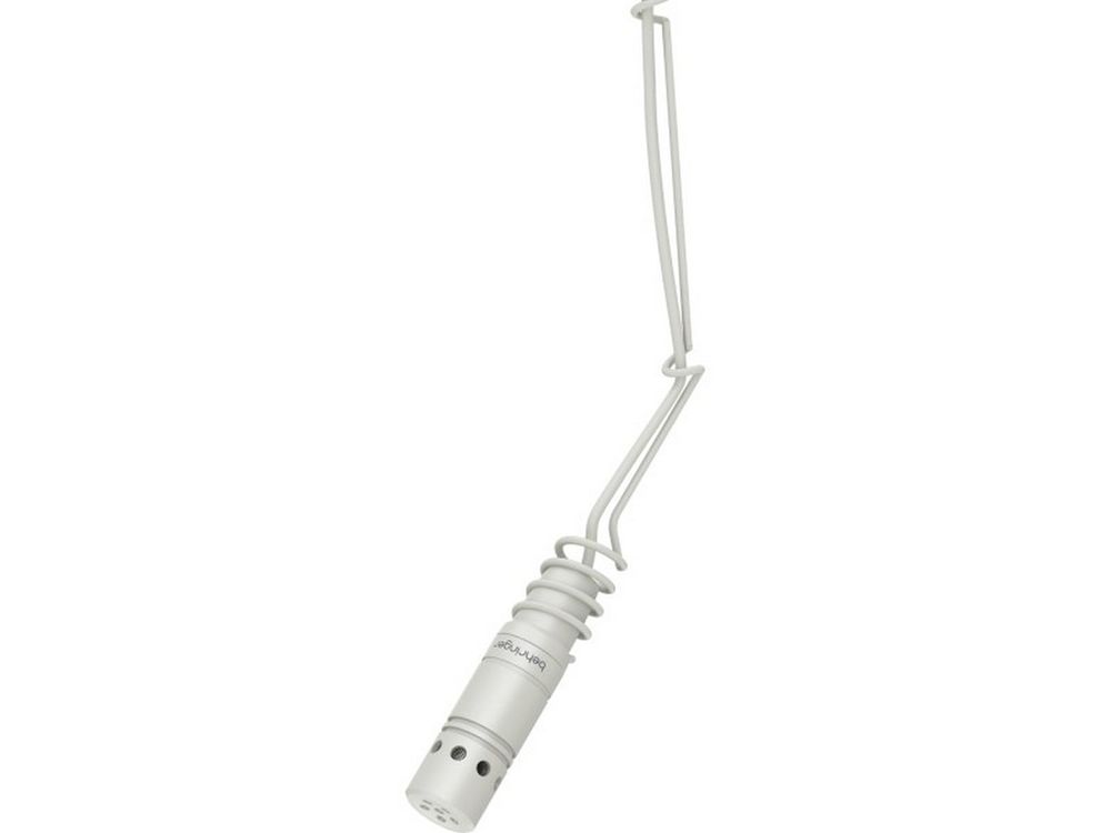 Microfon suspendat pentru cor, uni-drectional, Behringer HM50-WH, cablu 10m, 48V, alb