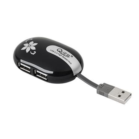 Hub Usb 4 cai Quer KOM0750