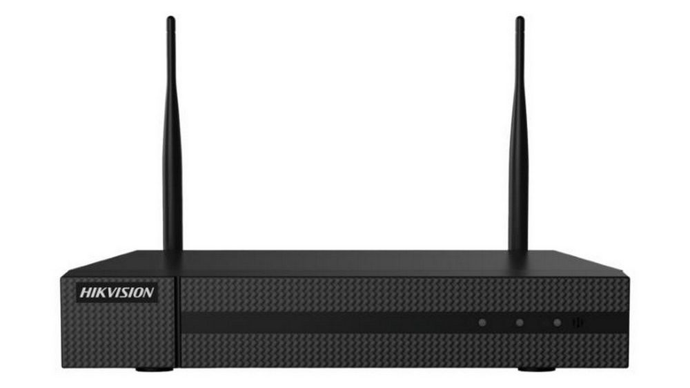 NVR Wireless, 4 canale, 3K - 6MP, 50 Mbps, SATA, HiWatch Hikvision HWN-2104MH-W(C)