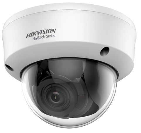 Camera de supraveghere pentru interior, 2K - 4MP, Lentila varifocala 2.8 - 12 mm, IR40m, 4 in 1, Hikvision HiWatch, HWT-D340-VF