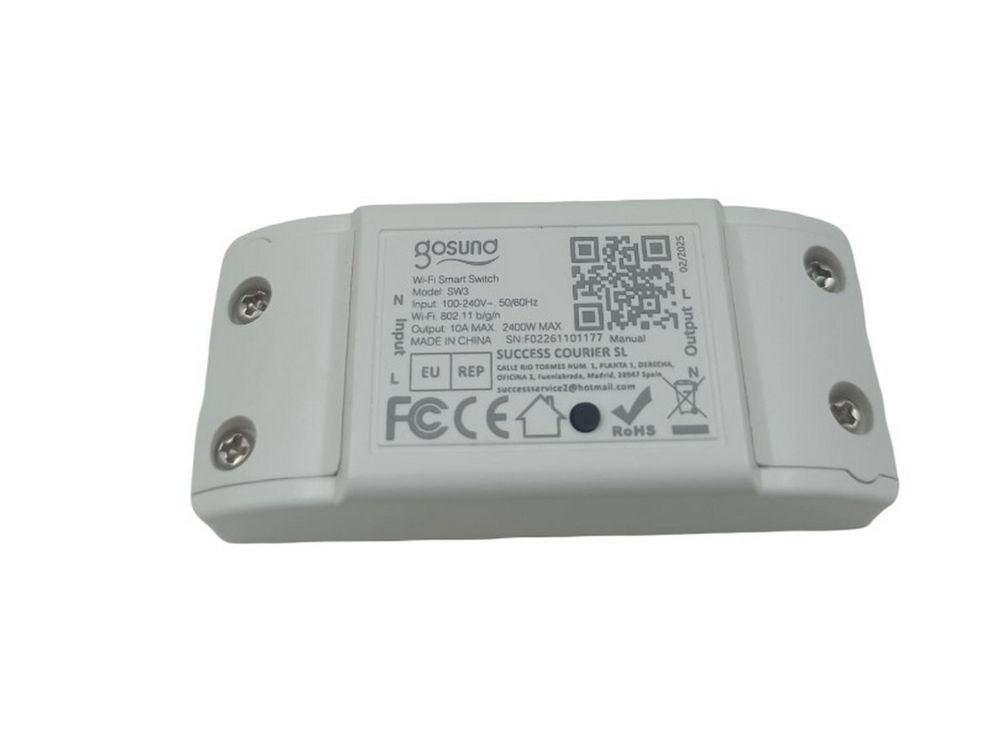 [RESIGILAT] Releu wireless 10Ah compatibil Tuya, Gosund SW3-R1