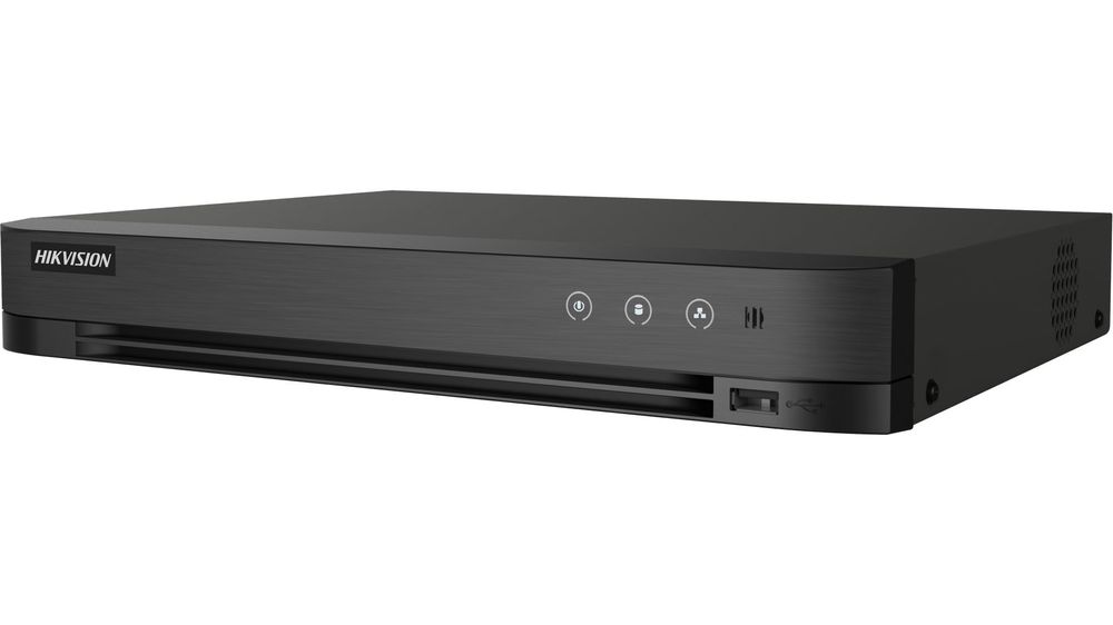 DVR 4 canale, 2MP Full HD, Acusense Hikvision iDS-7204HQHI-M1/XT, HDTVI/CVI/AHD/IP, 1x SATA