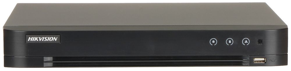 DVR 8 canale, AcuSense, 8MP, Audio over Coaxial, 1x SATA, Compresie H265 Pro+, 128Mbps, Hikvision IDS-7208HUHI-M1/S(C)