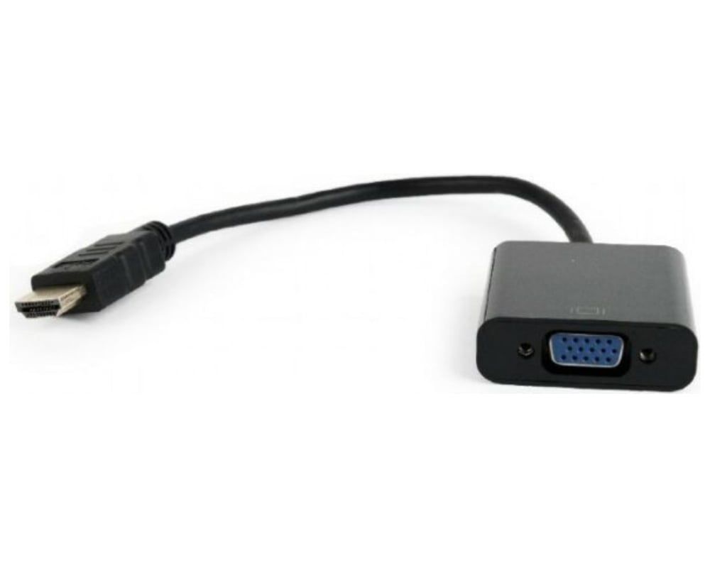 Cablu adaptor de la HDMI Tata la VGA Mama, Full HD pana la 60Hz, A-HDMI-VGA-04
