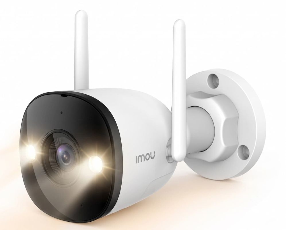 Camera de supraveghere Imou Bullet 3, 2.8mm, 3MP, Iluminare duala 30m, Alarma acustica si vizuala, MicroSD, IP67, IPC-S3EP-3M0WE