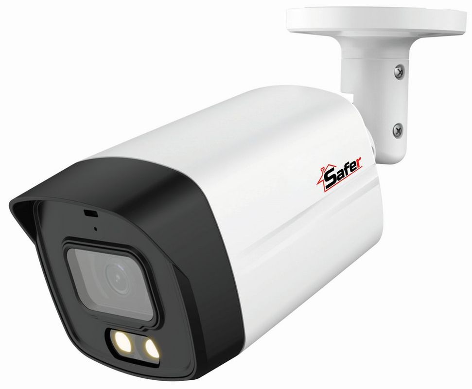 Camera de exterior Safer, Starlight Full Color, 5 MP, lentila 3.6mm, microfon, SAF-BM5MP40F36ST