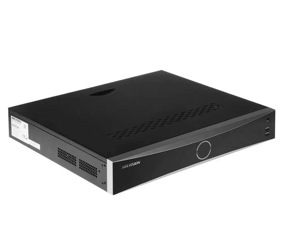 NVR 32 canale, 12MP 4K, 256 Mbps, AcuSense, Recunoastere faciala, HIKVISION, DS-7732NXI-I4/S