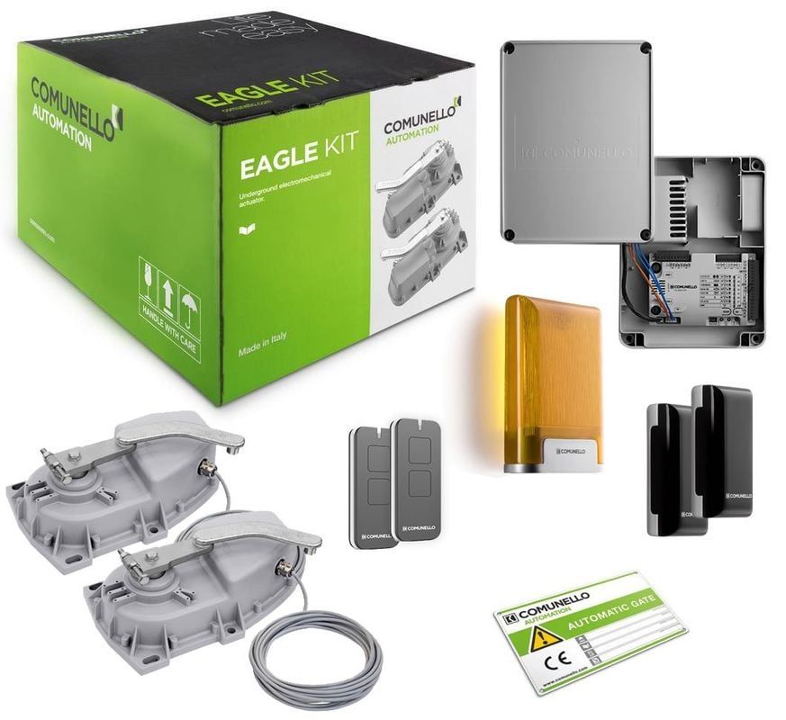Automatizare porti batante Comunello EAGLE 350, 230V, montaj ingropat, IP67, GEE03500H1G00A