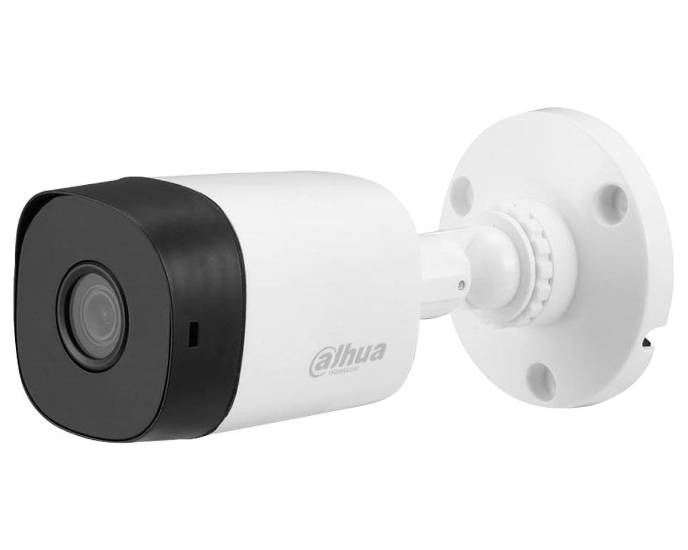 Camera de exterior 2 MP Full HD, HDCVI, Smart IR 20 m, lentila 2.8mm, Dahua HAC-B1A21