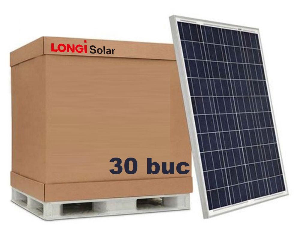 Palet cu 30 de panouri solare fotovoltaice Longi Solar 415W, LR4-66HIH-415M(x30)