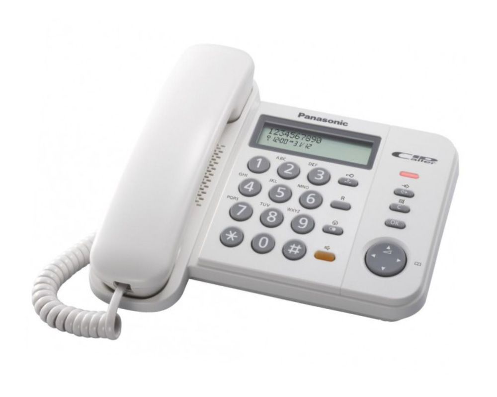 Telefon analogic cu fir, Panasonic, KX-TS580FXW