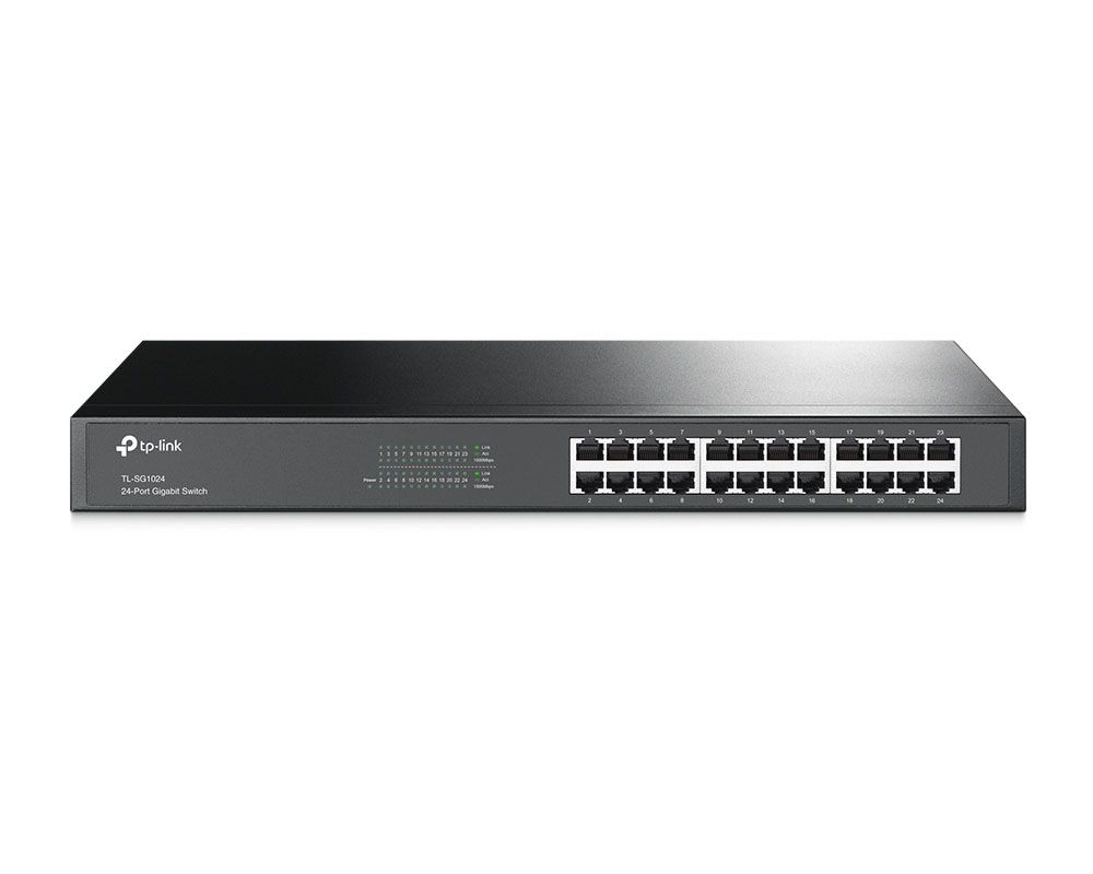[RESIGILAT] Switch 24 canale gigabit rackabil TP-Link, TL-SG1024-R3