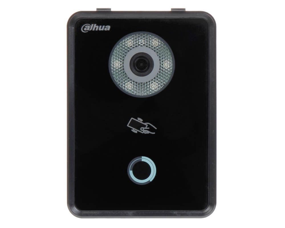 Post de exterior pentru video-interfon IP Dahua cu camera HD, IR si cititor Mifare, VTO6210B