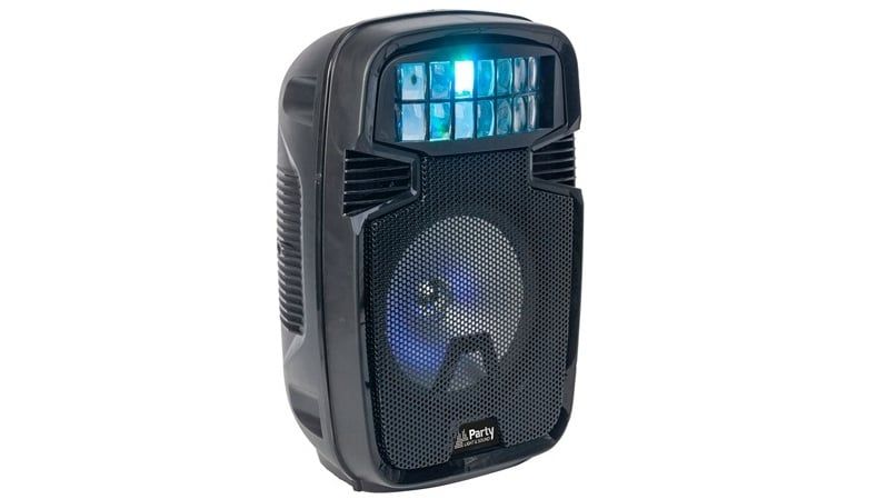 Boxa portabila, 8 inch/ 20cm, 300W, Bluetooth 5, USB, microSD, LED, Jack 3.5- 6.35mm, baterie Litiu 3.7V 2000mAh, PARTY-8COMBI