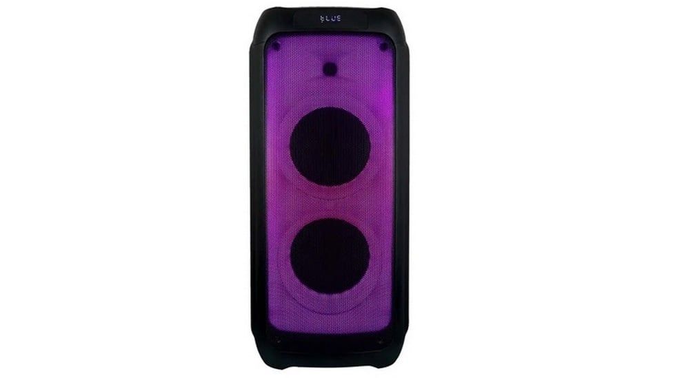 Boxa portabila 40W, 2x 8 inch, V-Tac SKU-8990, Bluetooth, USB, FM, AUX, microfon, telecomanda