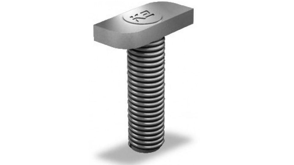 Surub fixare T-Bolt 28/15, K2 1000041, lungime 30mm, otel inoxidabil