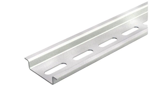 Sina perforata cu profil omega 1115669, 2000mm, otel zincat galvanic