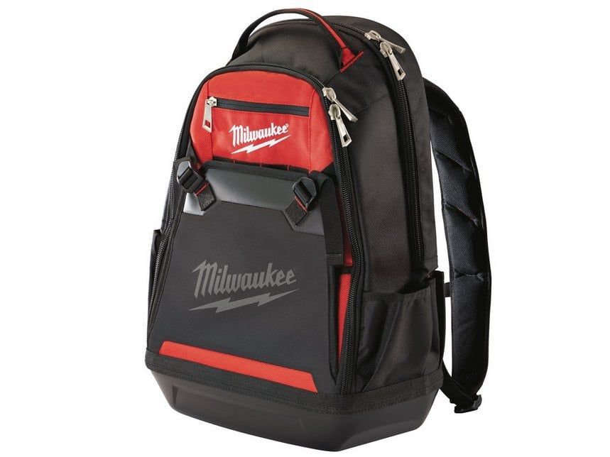 Rucsac santier Milwaukee cu baza intarita, nylon balistic 1680D, 35 buzunare, 4932500309