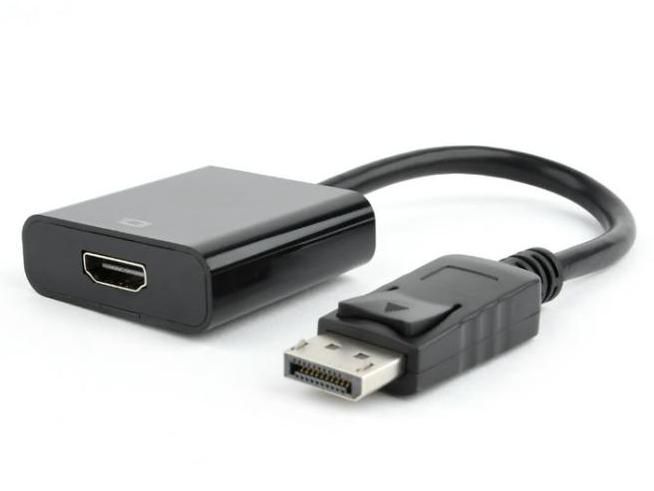 Cablu adaptor display port Tata, HDMI Mama, Full HD pana la 60Hz, Gembird A-DPM-HDMIF-002
