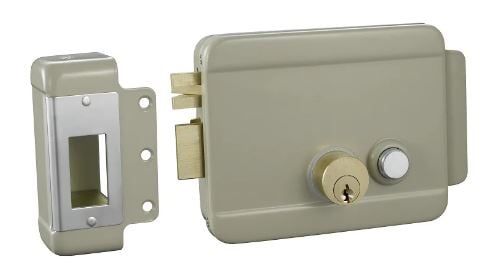 Yala electromagnetica, 12-18V, cu cheie, din metal, cu contraplaca, ACM-Y044