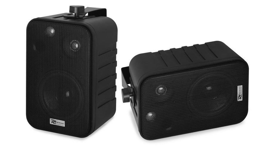 Set boxe 100V/ 8ohm, 4inch, RMS 10W, 87dB, Power Dynamics BV40B, interior, negru
