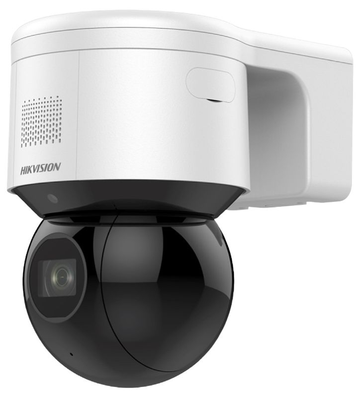 Camera de supraveghere IP Wireless PTZ, DarkFighter, 4MP 2K, Hikvision DS-2DE3A404IW-DE-W(S6), Microfon si difuzor, IR50m, 2.8-12mm