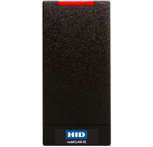 Cititor de carduri RFID, Mifare s.a., pentru Control Acces, Wiegand, RS485, OSDP, LED multicolor, IP55, 5-16V, HID RP10SE