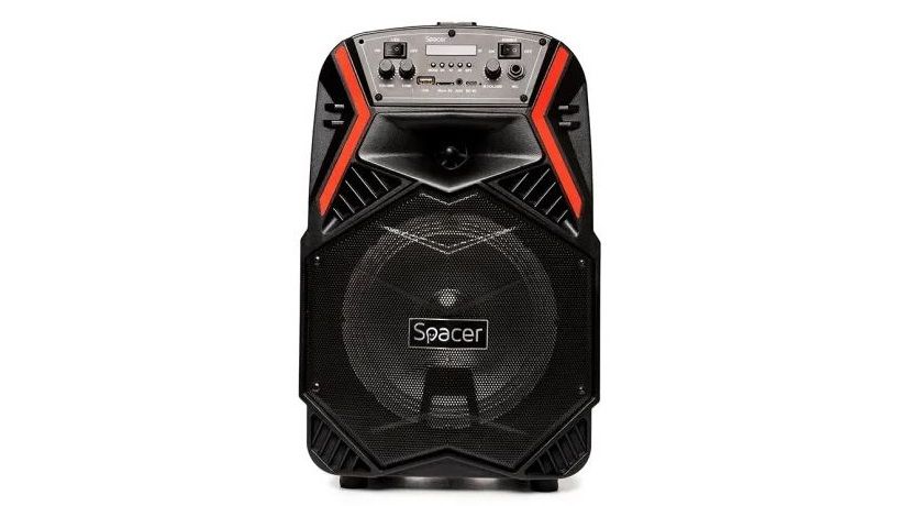 Boxa portabila 8 inci - 35W cu acumulator, bluetooth, tip troller, COUGAR - SPB-H8-BT