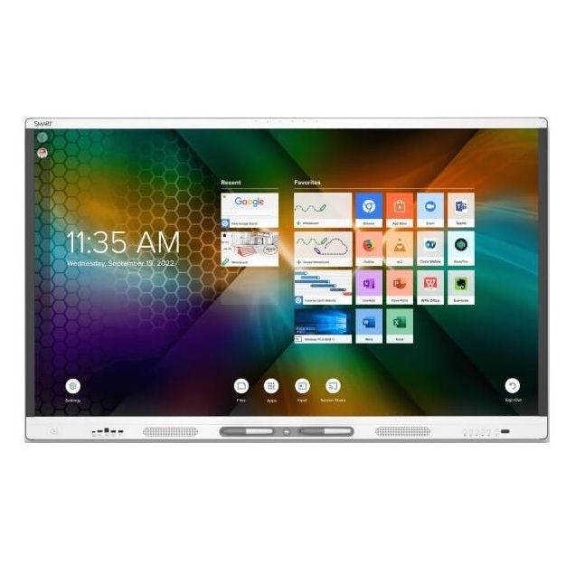 Display interactiv, 4k UHD, 75", 16:9, 178°, Smart Technologies DISPRO-SM-SBID-MX275-V4