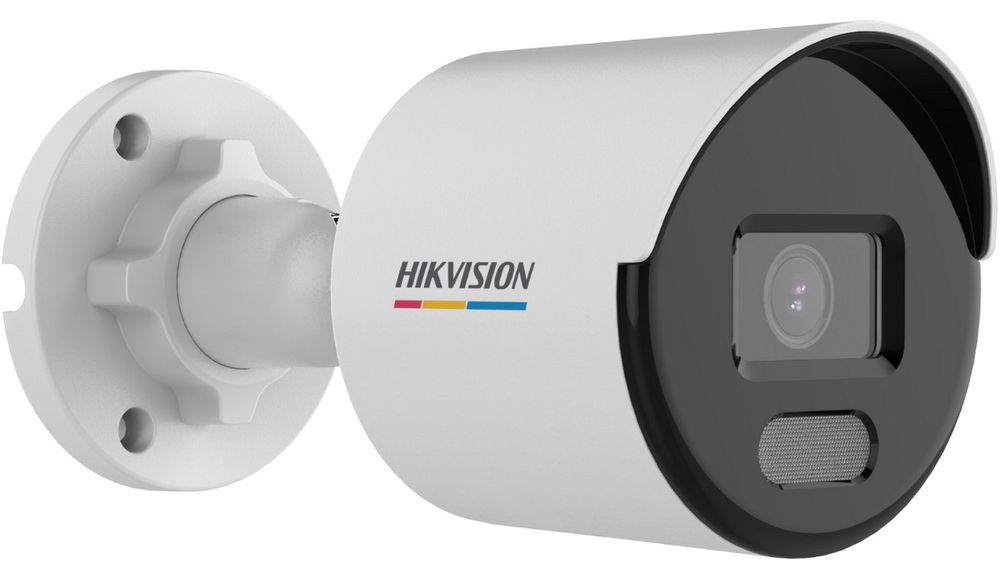 [RESIGILAT] Camera IP de exterior, 5MP 2K, ColorVu, LED alb 30m, 2.8 mm, PoE, Hikvision DS-2CD1057G0-L-28C-R1