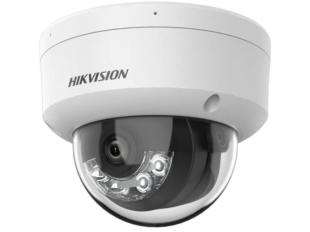 Camera supraveghere IP Hikvision DS-2CD1143G2-LIUF(2.8mm), 4MP, Smart Hybrid Light, Detectare miscare persoane/vehicule, Microfon, PoE, IP67