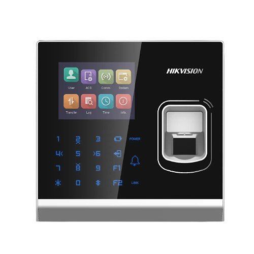 [RESIGILAT] Terminal biometric Hikvision DS-K1T201AMF, ecran LCD 2.8 inch, frecventa cititor card 13.56MHz